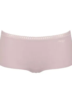 Sloggi Women GO Crush Short (3-pack), dames boxer, lichtroze, mauve, print