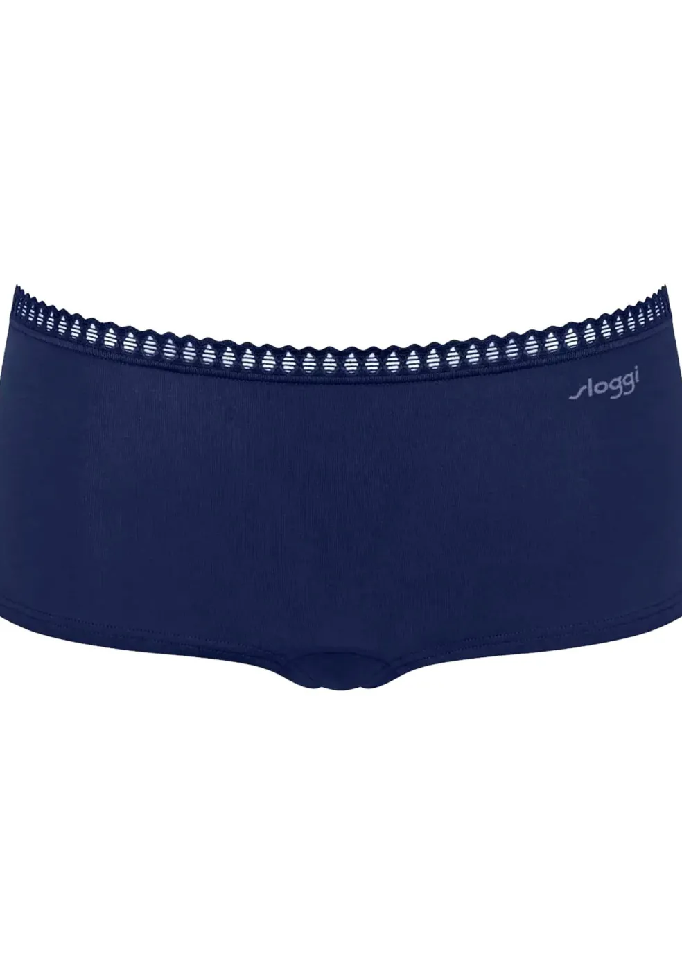 Sloggi Women GO Crush Short (3-pack), dames boxer, zwart, blauw, print