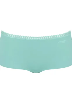 Sloggi Women GO Crush Short (3-pack), dames boxer, lichtgroen, turquoise, print