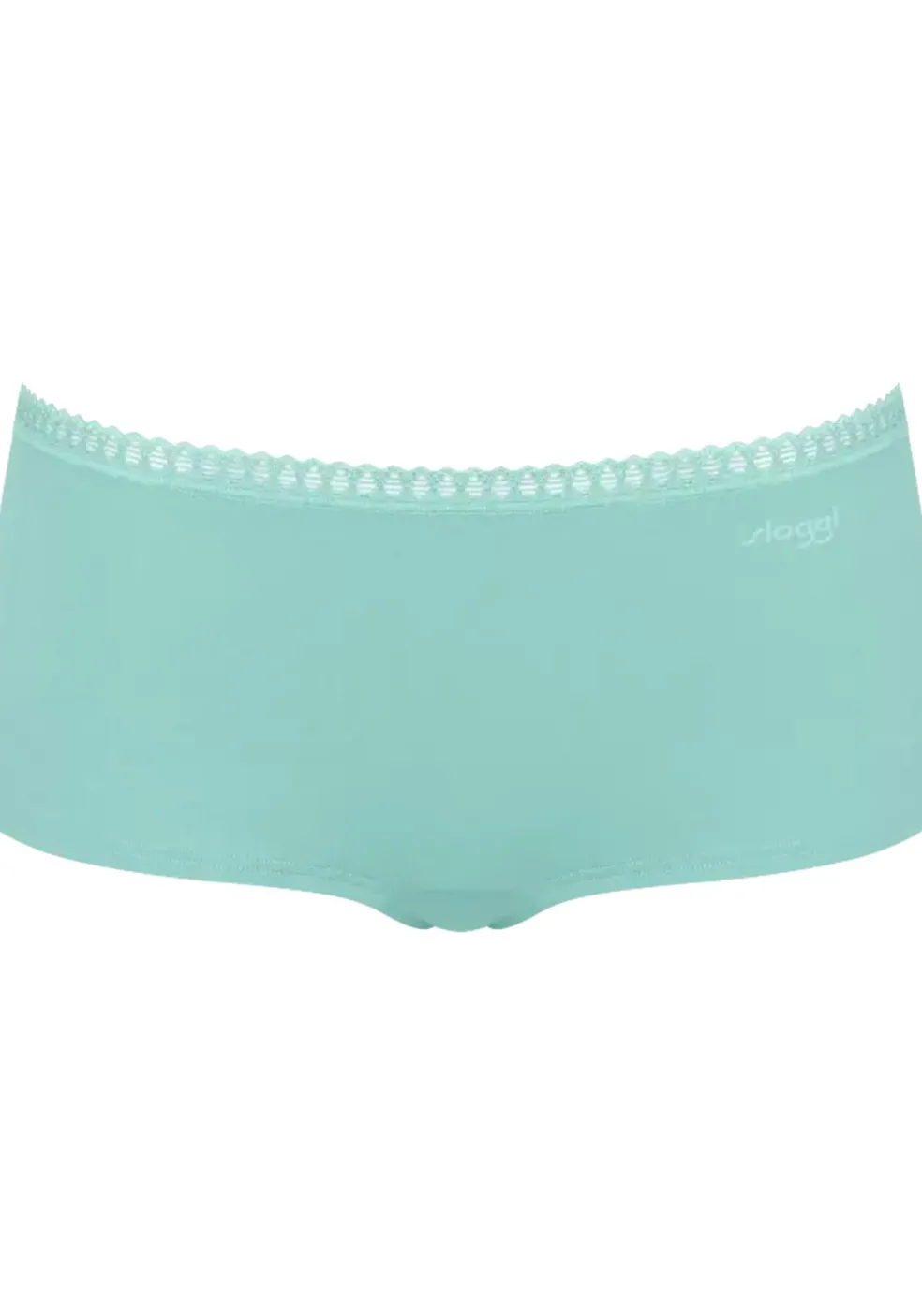 Sloggi Women GO Crush Short (3-pack), dames boxer, lichtgroen, turquoise, print