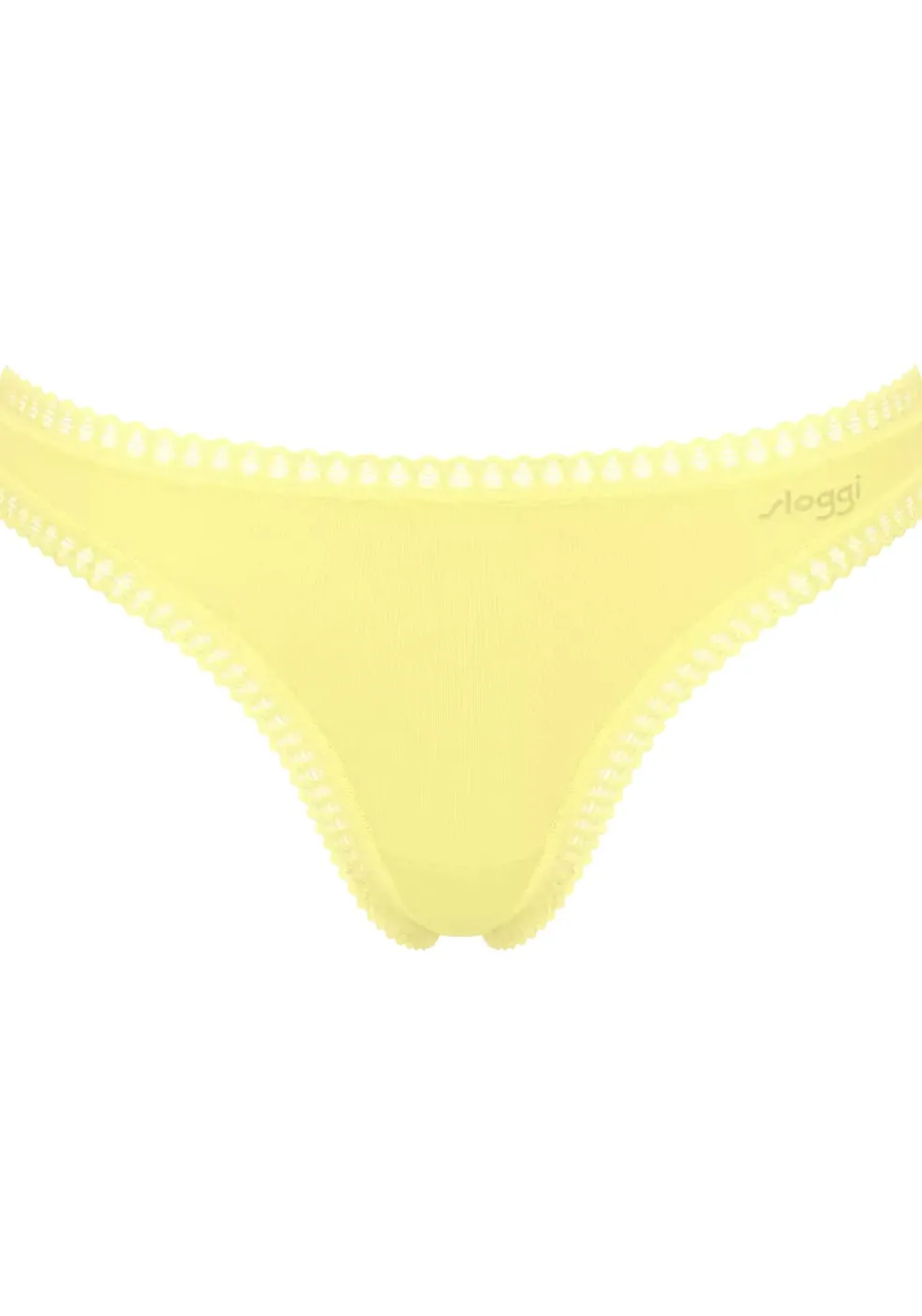 Sloggi Women GO Crush String (3-pack), dames string, geel, oranjerood, print