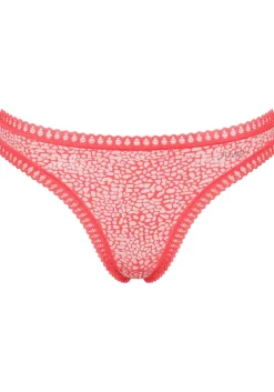 Sloggi Women GO Crush String (3-pack), dames string, geel, oranjerood, print