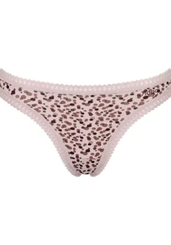 Sloggi Women GO Crush String (3-pack), dames string, lichtroze, mauve, print