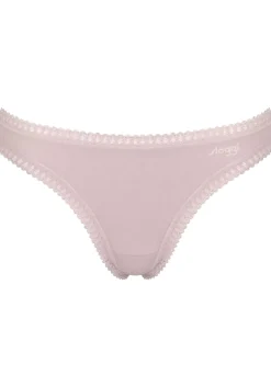 Sloggi Women GO Crush String (3-pack), dames string, lichtroze, mauve, print