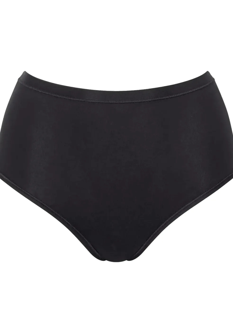 Sloggi Women GO Daily Cotton Highwaist (3-pack), dames slip, zwart