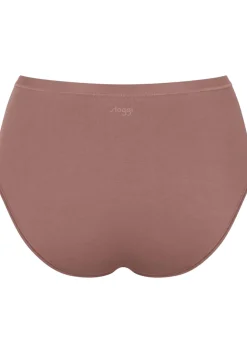 Sloggi Women GO Daily Cotton Midi (3-pack), dames slip, donkerbruin