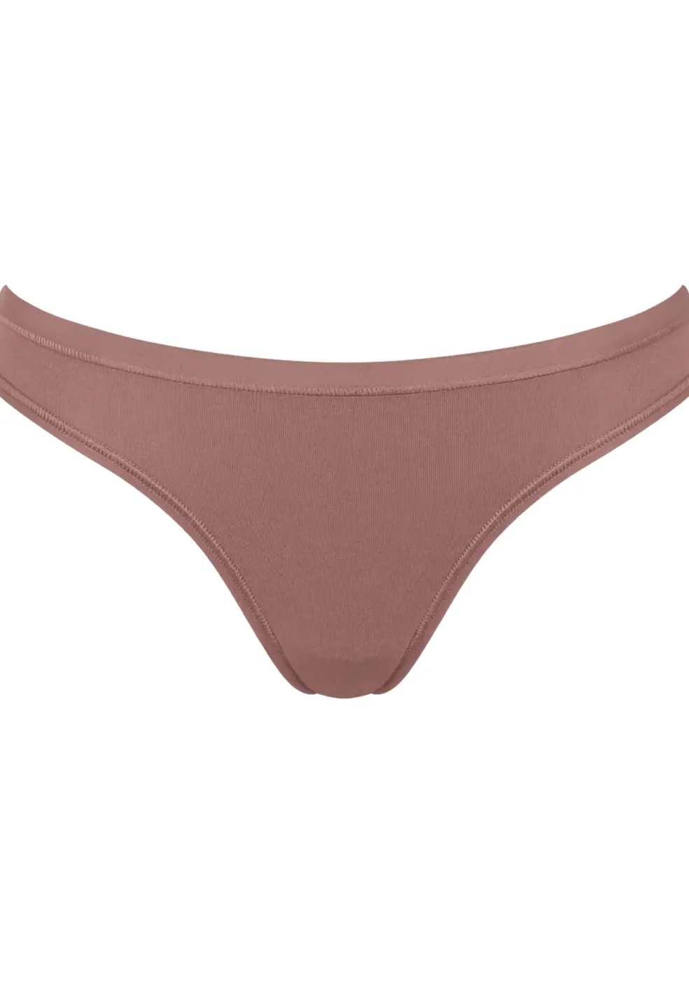 Sloggi Women GO Daily Cotton Mini (3-pack), dames slip, donkerbruin