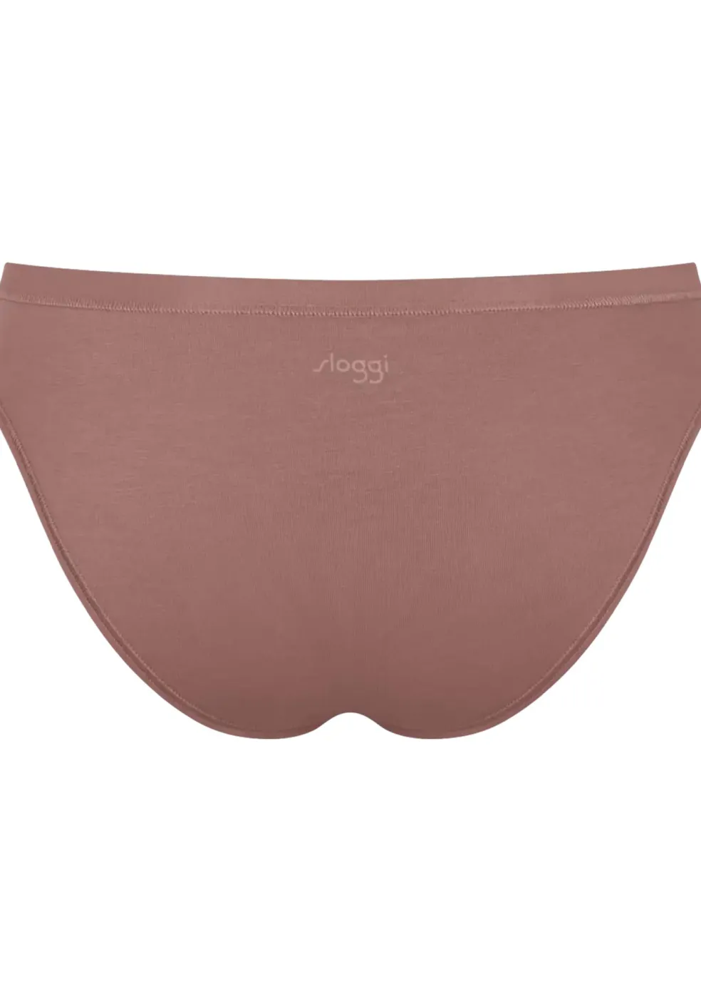 Sloggi Women GO Daily Cotton Mini (3-pack), dames slip, donkerbruin