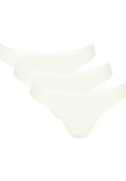 Sloggi Women GO Daily Cotton Mini (3-pack), dames slip, wit