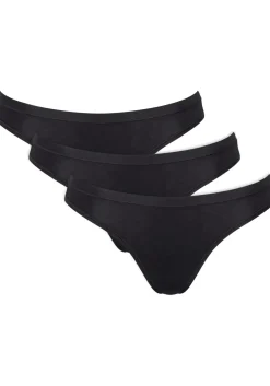 Sloggi Women GO Daily Cotton Mini (3-pack), dames slip, zwart