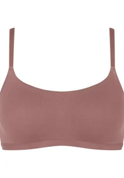 Sloggi Women GO Daily Cotton Top, bralette, donkerbruin