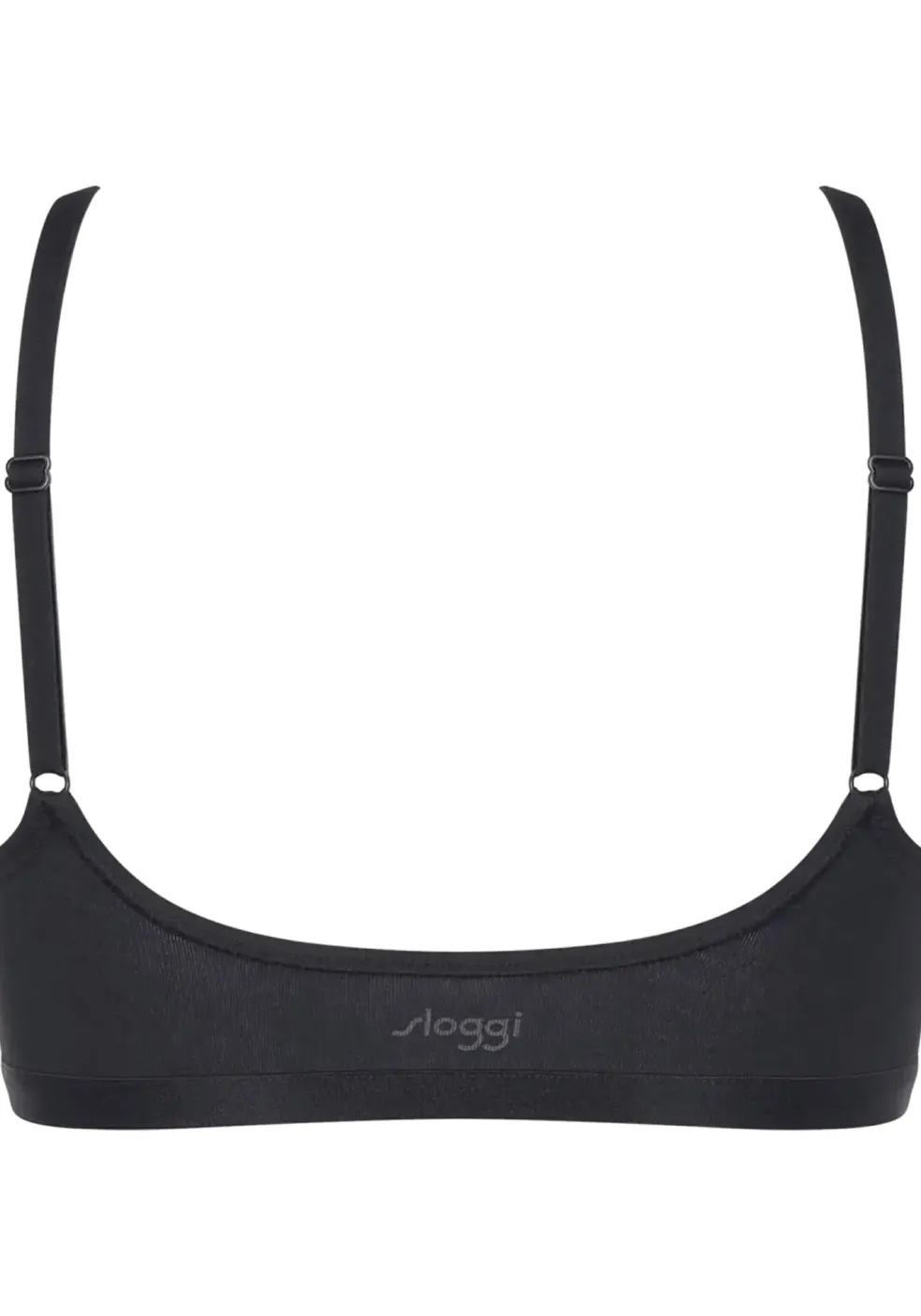Sloggi Women GO Daily Cotton Top, bralette, zwart