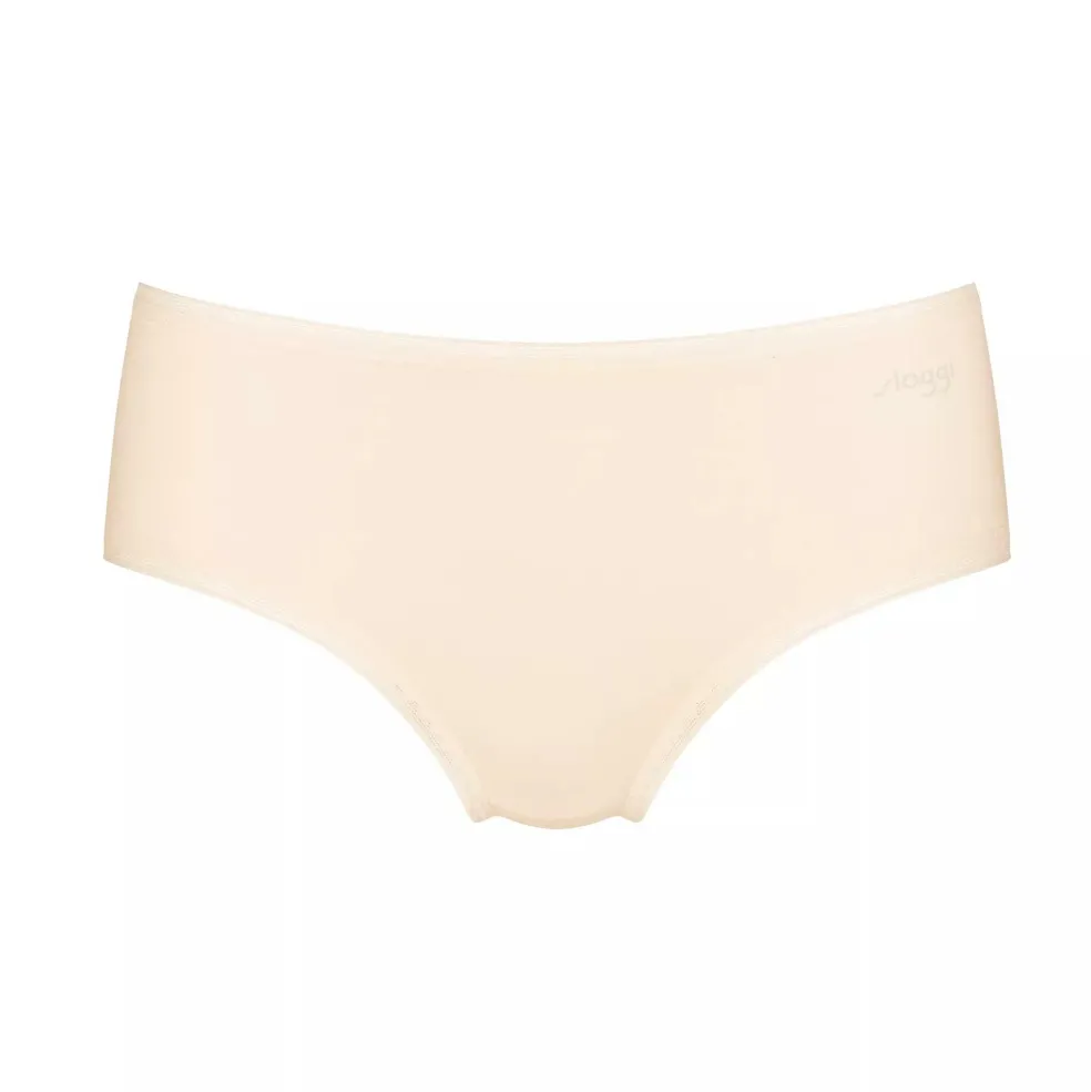 Sloggi Women GO Midi (2-pack), dames slip, beige