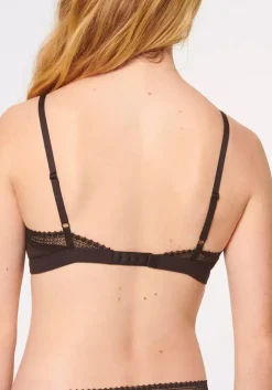 Sloggi Women GO Ribbed R Bralette, bralette, zwart