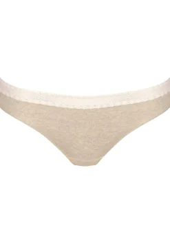 Sloggi Women GO Ribbed R Brazil (2-pack), dames slip, grijs