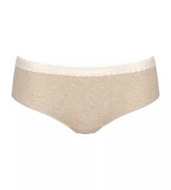 Sloggi Women GO Ribbed R Hipster (2-pack), dames slip, beige melange