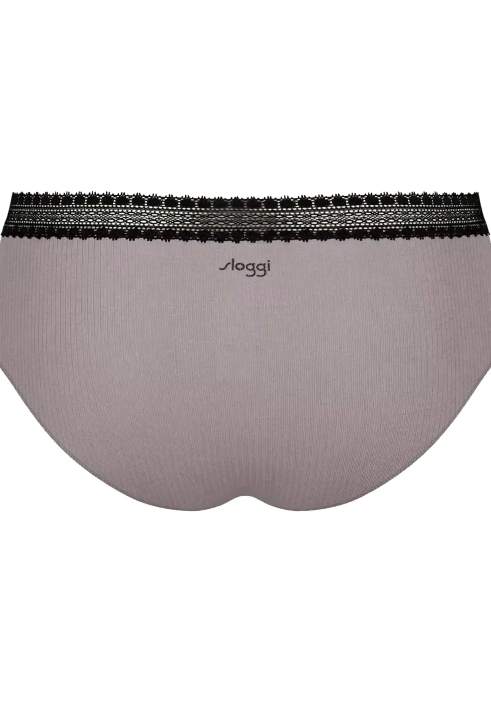 Sloggi Women GO Ribbed R Hipster (2-pack), dames slip, zwart