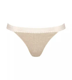 Sloggi Women GO Ribbed R Tanga (2-pack), dames slip, beige melange