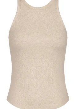 Sloggi Women GO Ribbed Tank Top (1-pack), dames singlet, beige melange