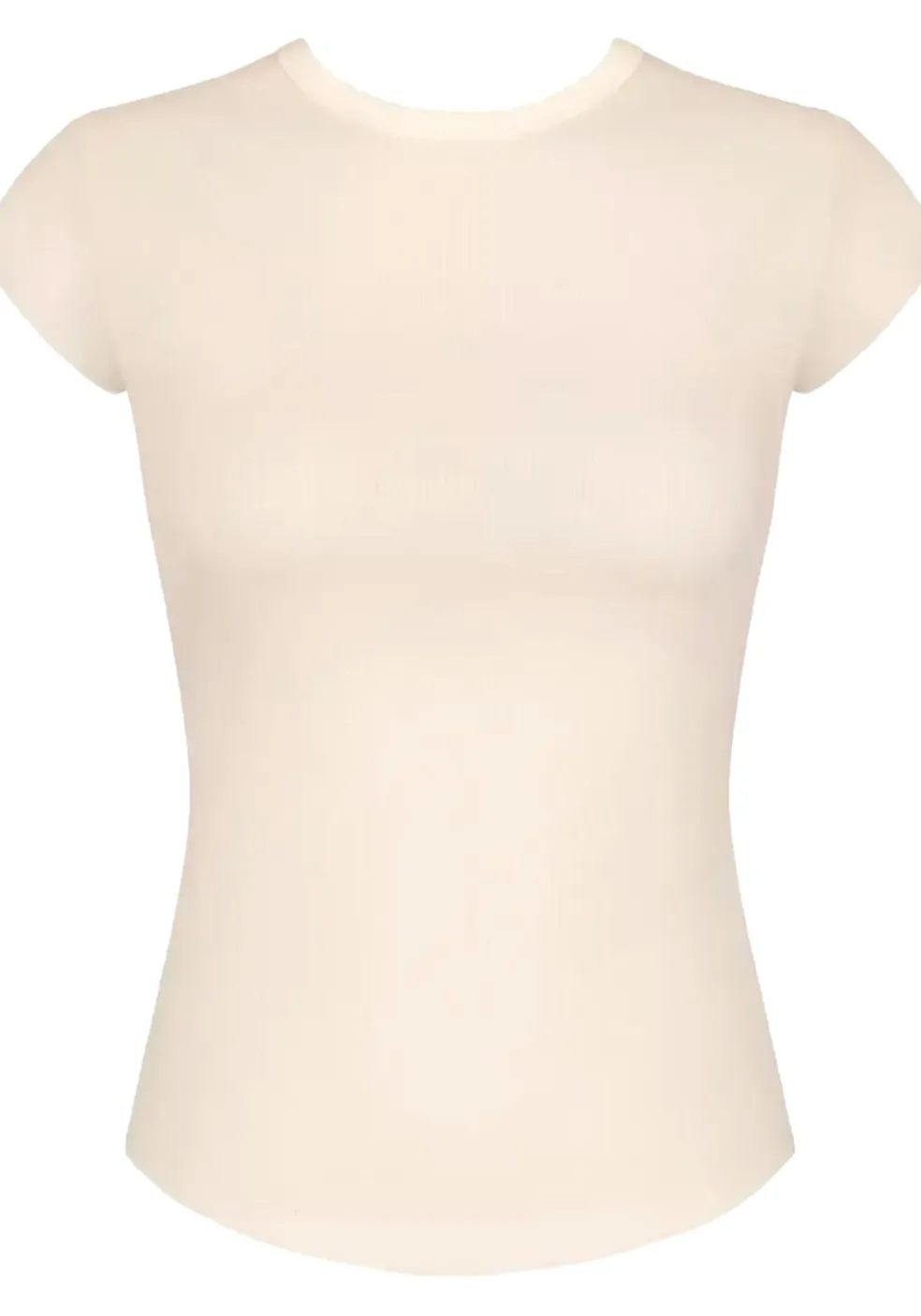 Sloggi Women GO Ribbed T-Shirt (1-pack), dames T-shirt, wit