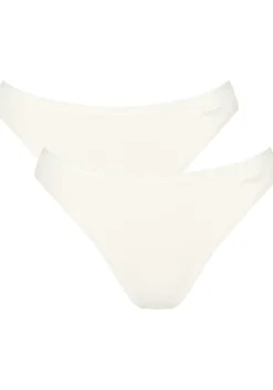 Sloggi Women GO Tai (2-pack), dames slip, wit