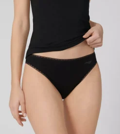 Sloggi Women GO Tai (2-pack), dames slip, zwart