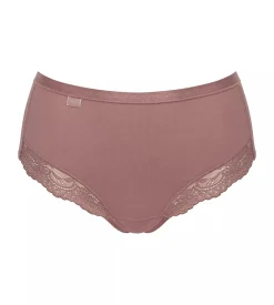 Sloggi Women Romance Maxi (1-pack), dames slip, donkerbruin