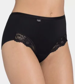 Sloggi Women Romance Maxi (1-pack), dames slip, zwart