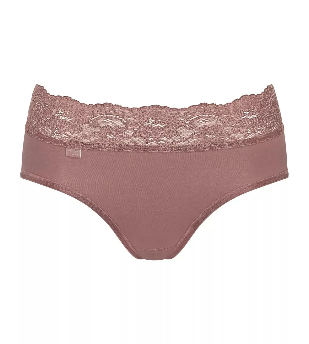 Sloggi Women Romance Midi (1-pack), dames slip, donkerbruin