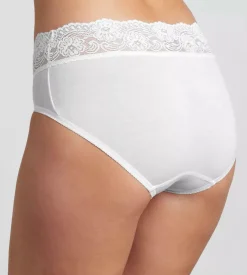 Sloggi Women Romance Midi (1-pack), dames slip, wit