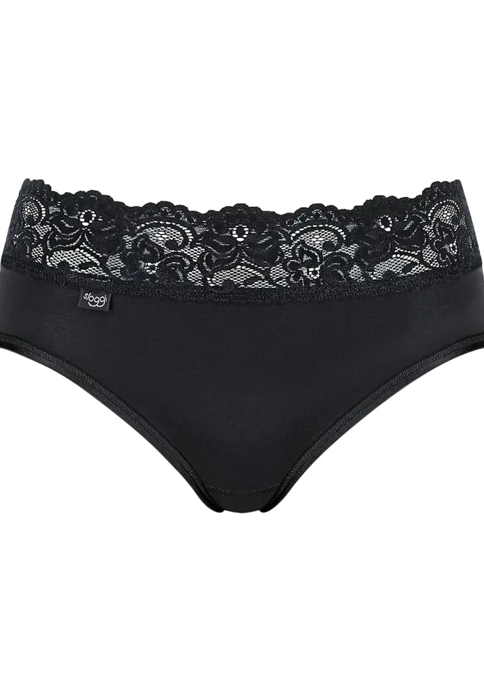 Sloggi Women Romance Midi (1-pack), dames slip, zwart