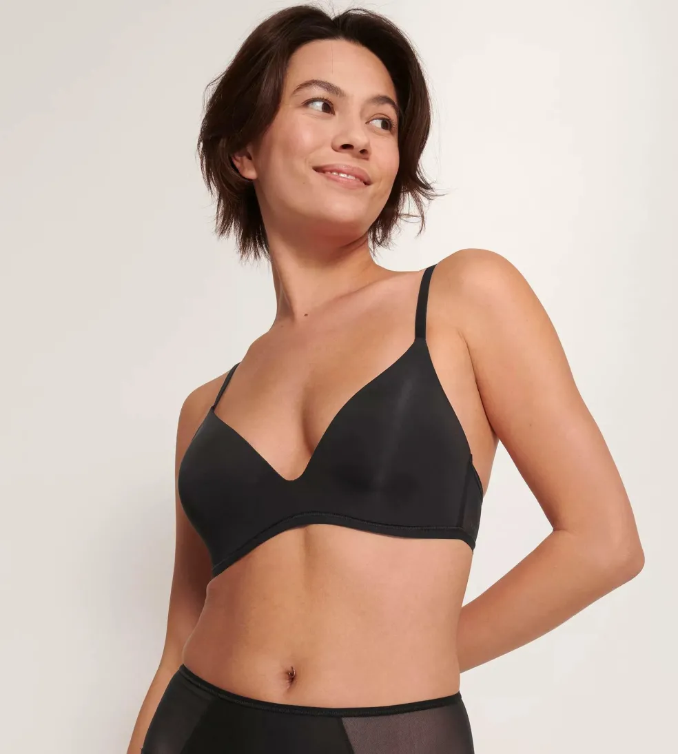 Sloggi Women Soft ADAPT PU, bralette, zwart