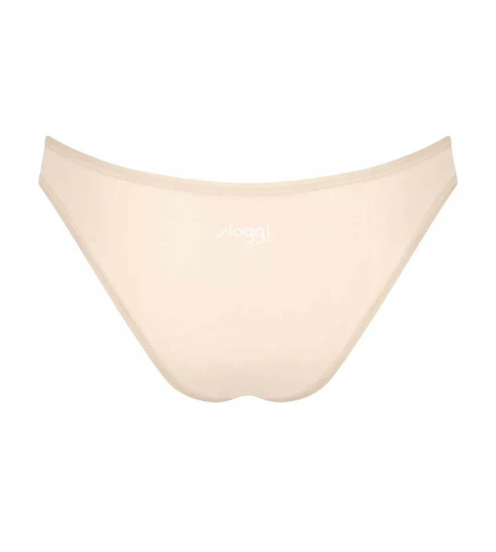 Sloggi Women Soft ADAPT Tiny Tanga (1-pack), dames slip, beige