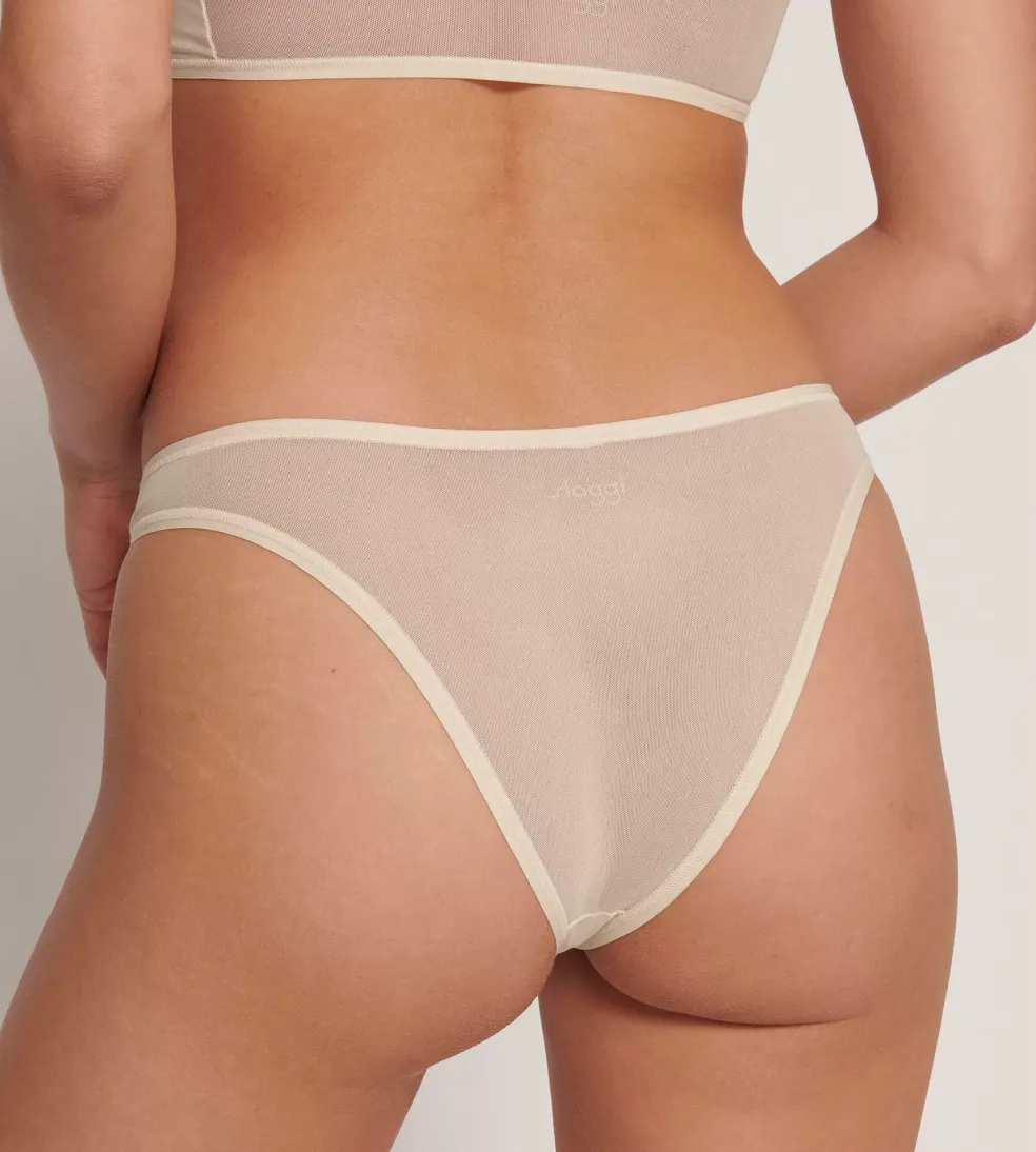 Sloggi Women Soft ADAPT Tiny Tanga (1-pack), dames slip, beige
