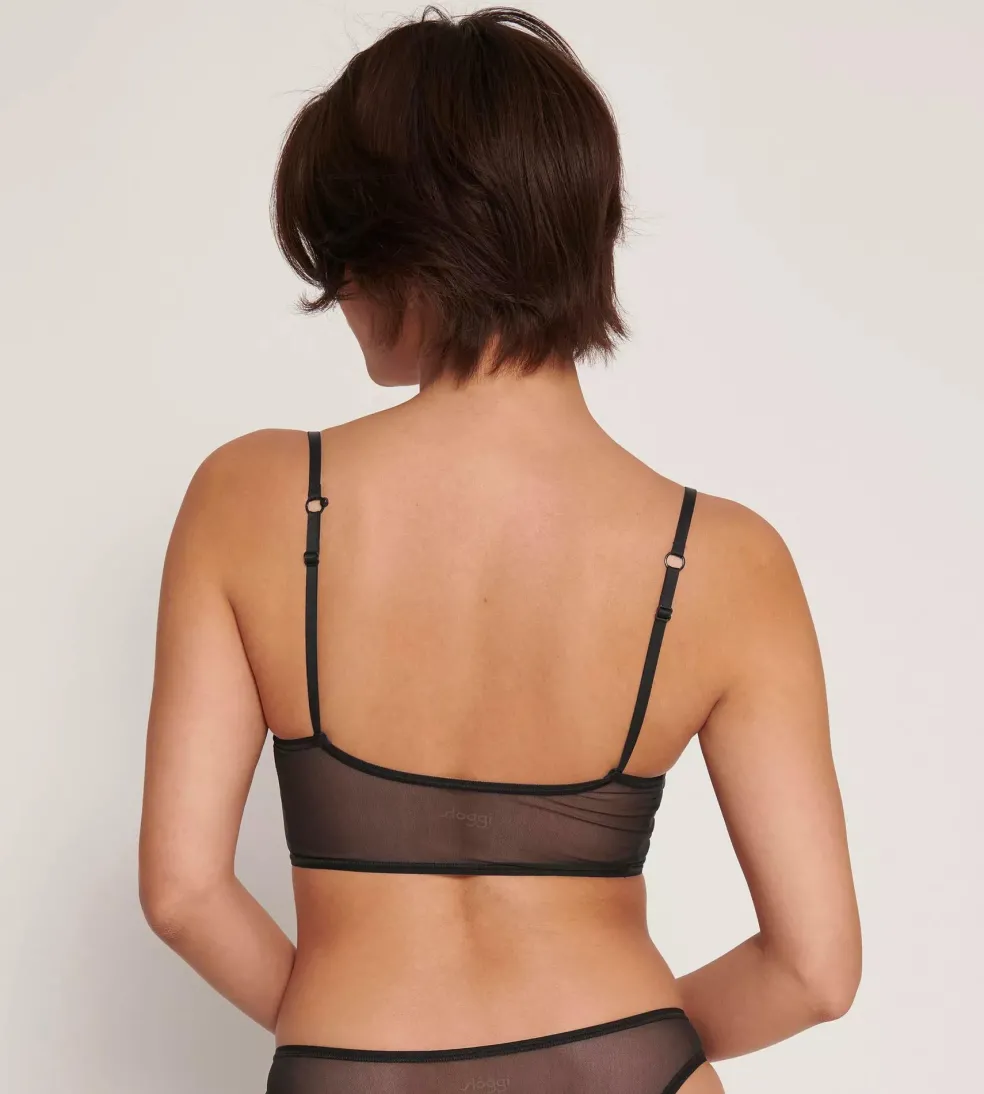 Sloggi Women Soft ADAPT Top, bralette, zwart
