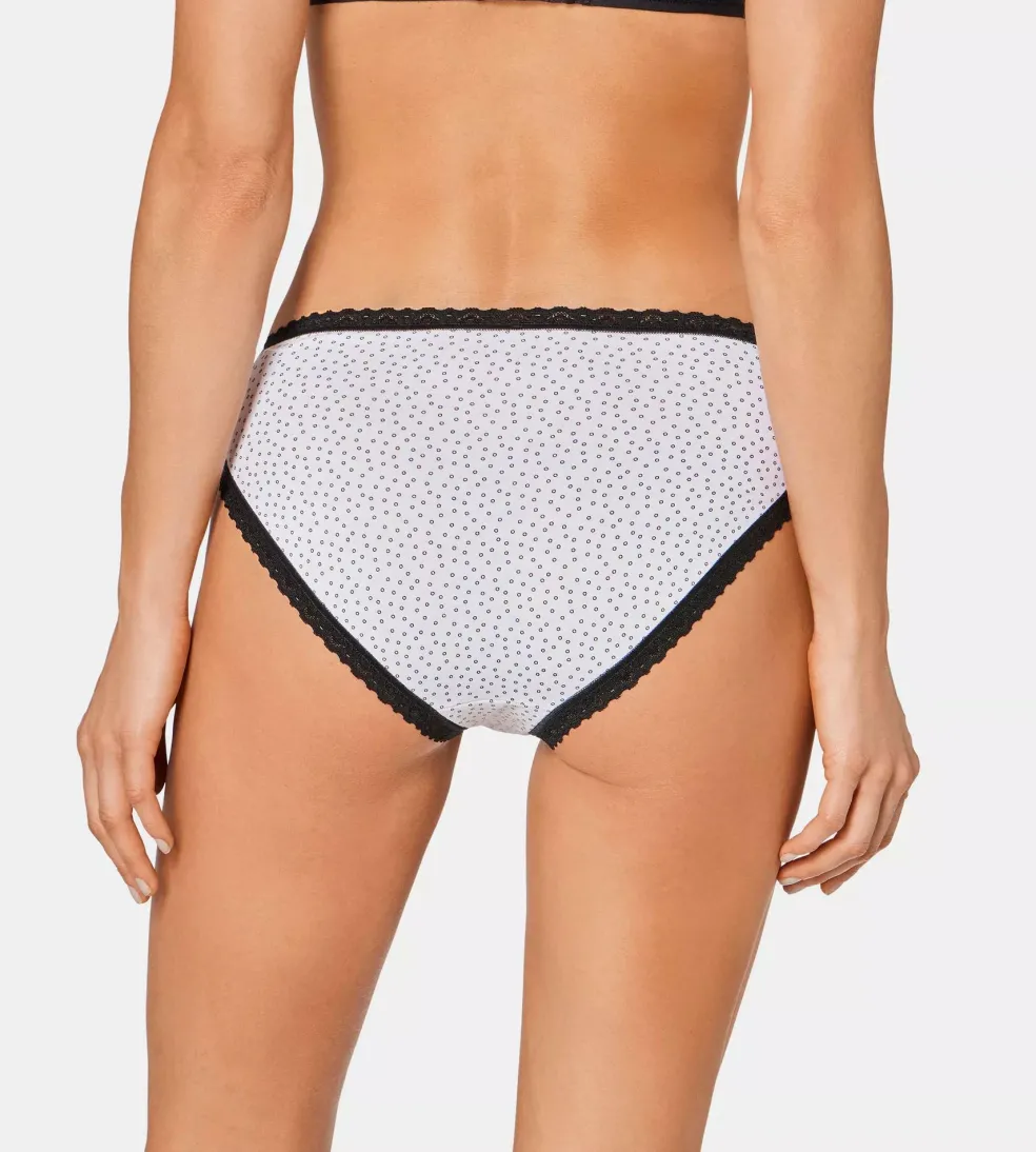 Sloggi Women 24/7 Weekend Tai (3-pack), dames slip, zwart