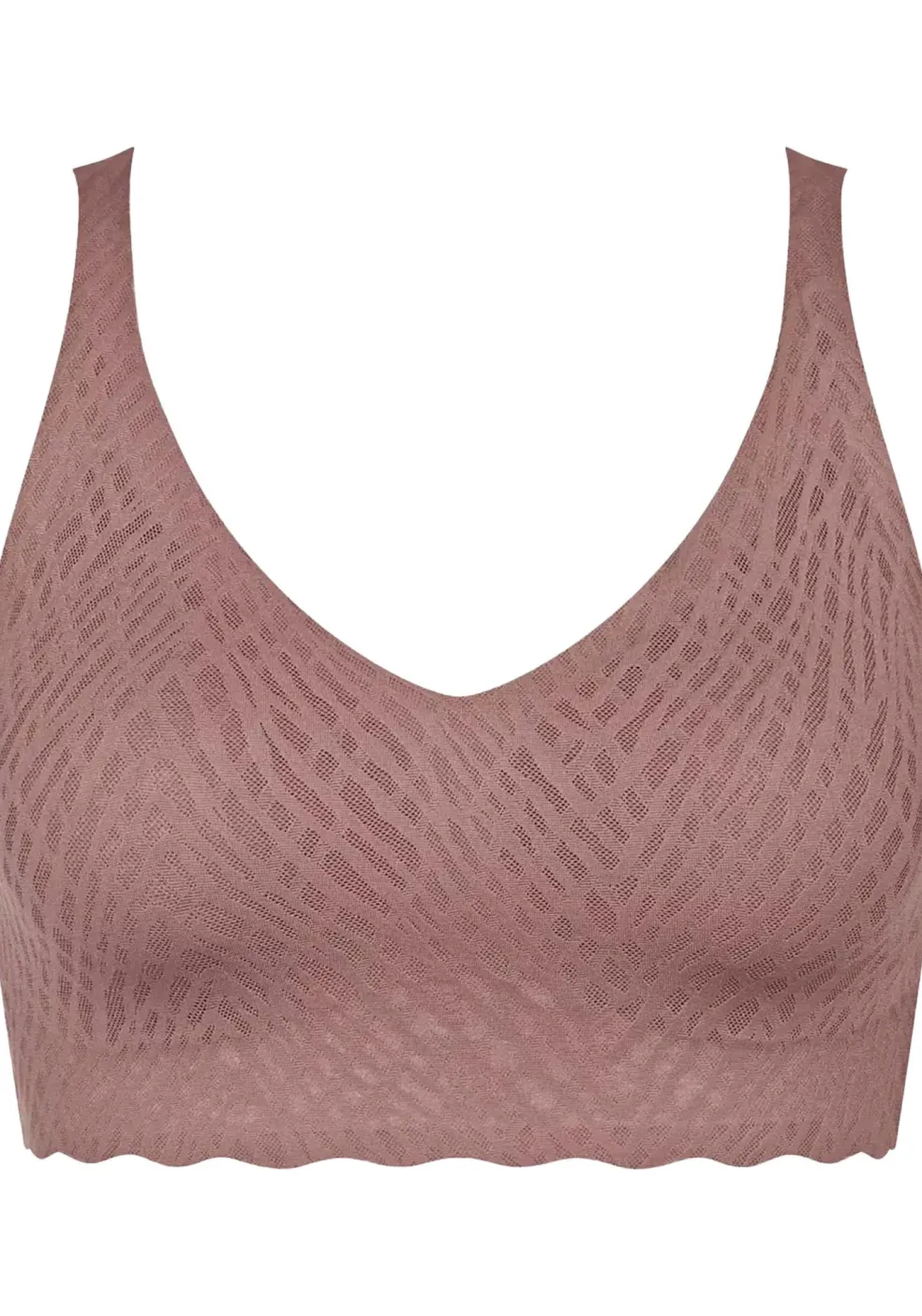 Sloggi Women ZERO Feel Bliss Bralette, bralette, donkerbruin