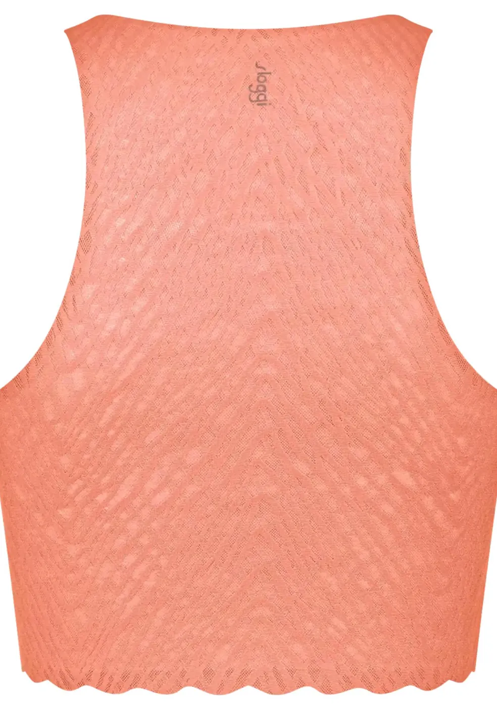 Sloggi Women ZERO Feel Bliss Crop Top (1-pack), dames korte top, licht abrikoos