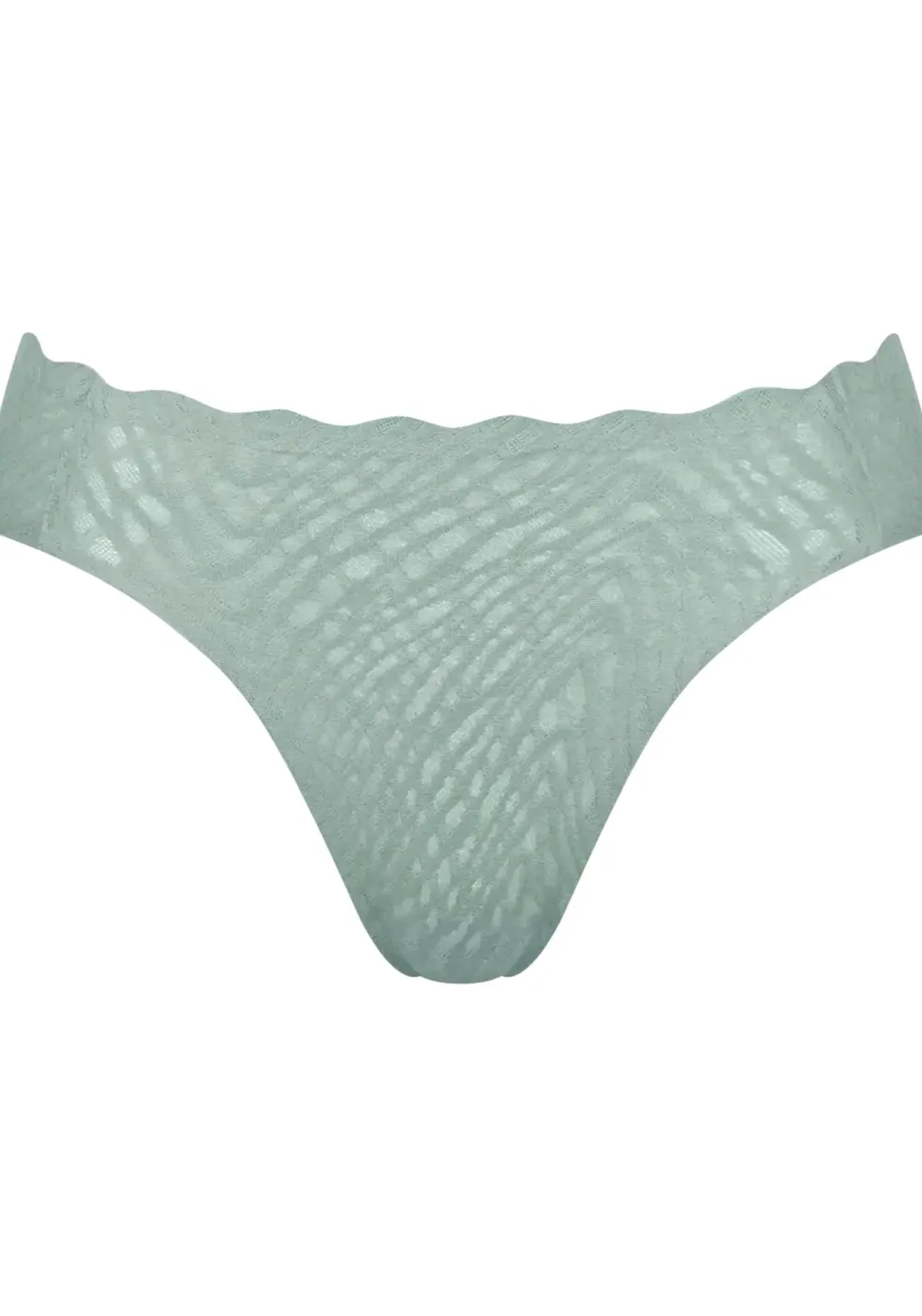 Sloggi Women ZERO Feel Bliss High leg (1-pack), dames slip, licht saliegroen