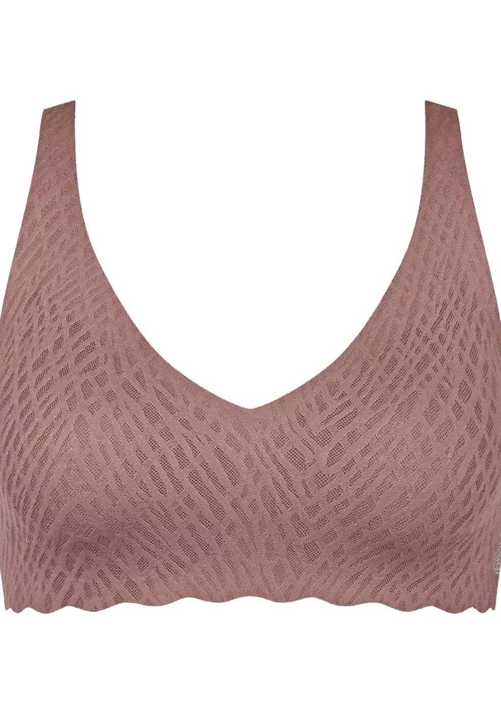 Sloggi Women ZERO Feel Bliss Soft bra, BH, donkerbruin
