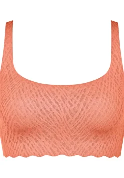 Sloggi Women ZERO Feel Bliss Top, bralette, licht abrikoos