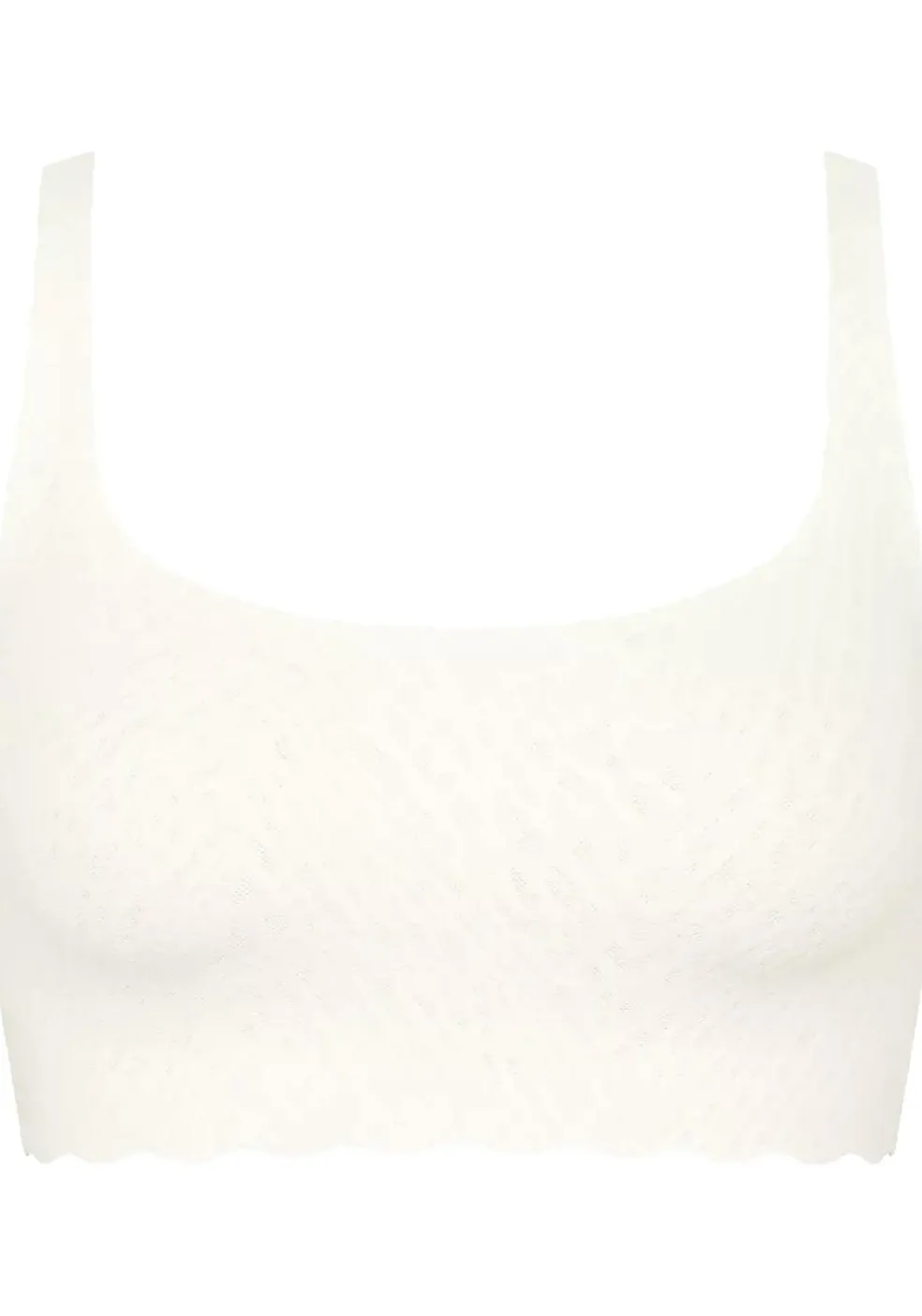 Sloggi Women ZERO Feel Bliss Top, bralette, wit