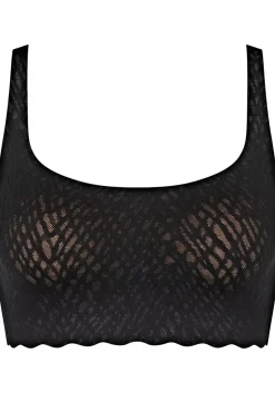 Sloggi Women ZERO Feel Bliss Top, bralette, zwart