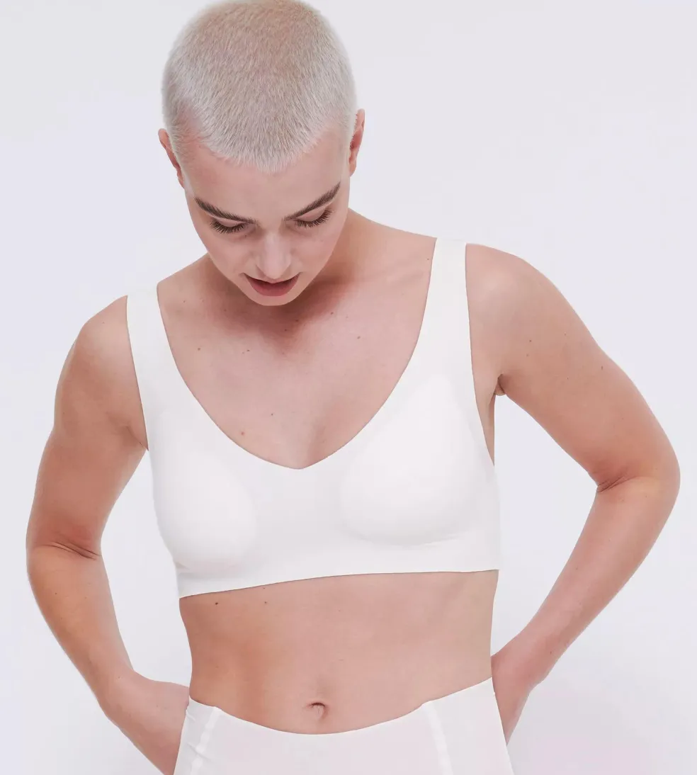 Sloggi Women ZERO Feel 2.0 Bralette, bralette, wit