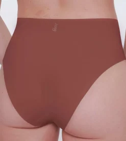 Sloggi Women ZERO Feel 2.0 High waist (1-pack), dames slip, roestbruin