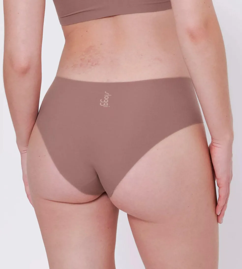 Sloggi Women ZERO Feel 2.0 Hipster (1-pack), dames slip, donkerbruin