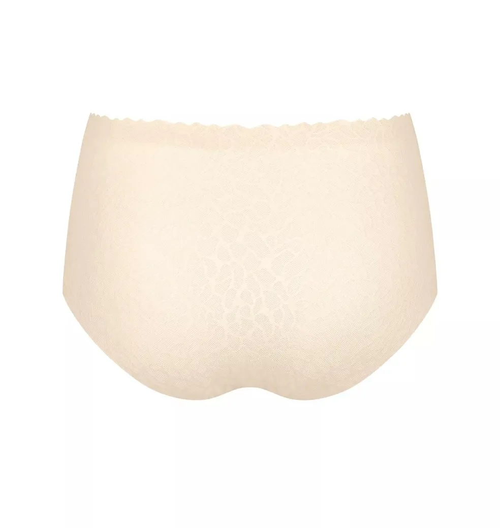 Sloggi Women ZERO Feel Lace 2.0 High Waist (1-pack), dames slip, beige