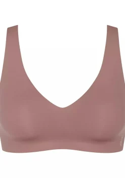 Sloggi Women ZERO Feel 2.0 Soft bra, BH, donkerbruin