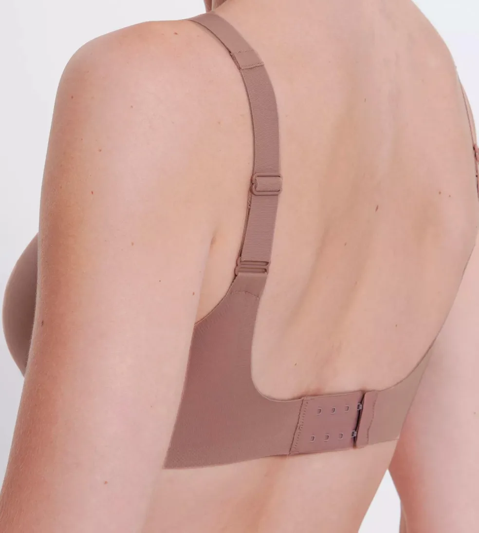 Sloggi Women ZERO Feel 2.0 Soft bra, BH, donkerbruin