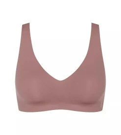 Sloggi Women ZERO Feel 2.0 Soft bra, BH, donkerbruin